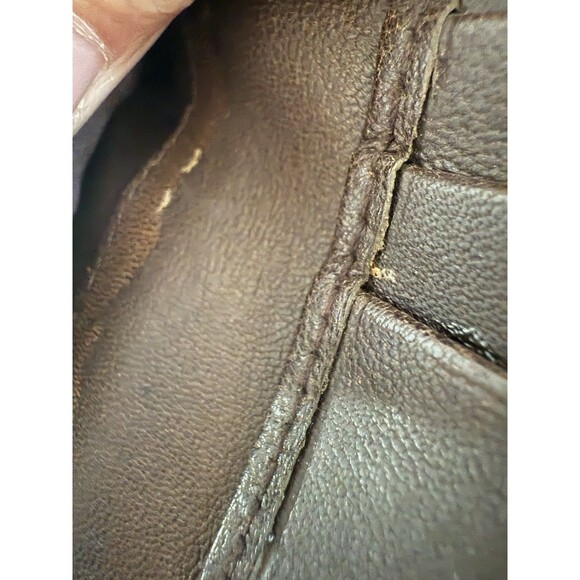 American Bison Men's Bison Head Concho Bifold Brown Leather Wallet NIB Tooled - Picture 11 of 12